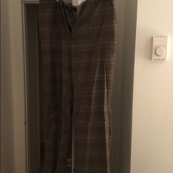 HIGH WAISTED PLAID TROUSERS FOREVER 21 - Picture 2 of 2